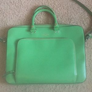 kate spade Kelly Green Laptop Bag